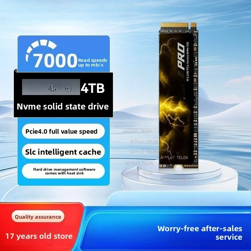 1TB 2TB 4TB High Performance S - M.2 Nvme 4Tb Pcie 4.0 Ssd recension och pris