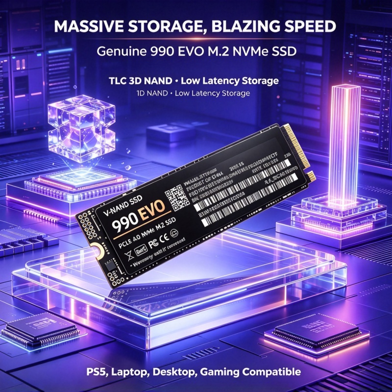 990 EVO Gaming M.2 NVMe SSD PC - M.2 Nvme 4Tb Pcie 4.0 Ssd recension och pris
