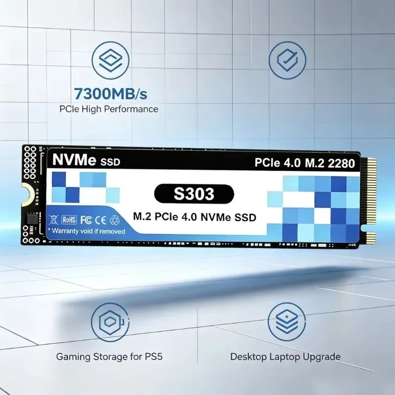 S303 M.2 NVMe Internal 500GB/1 - M.2 Nvme 4Tb Pcie 4.0 Ssd recension och pris