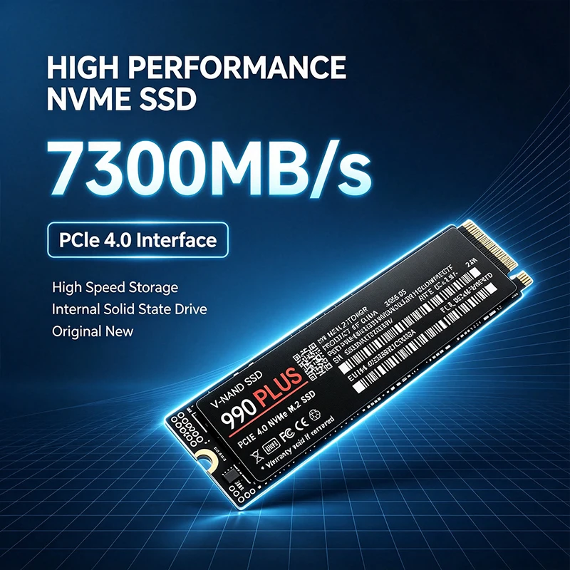 Genuine 990 Plus M.2 NVMe PCIe - M.2 Nvme 4Tb Pcie 4.0 Ssd recension och pris